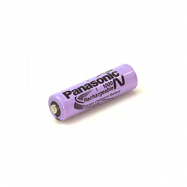 【P-100AASJ/B6B】BATTERY NICAD 1.2V 1AH AA